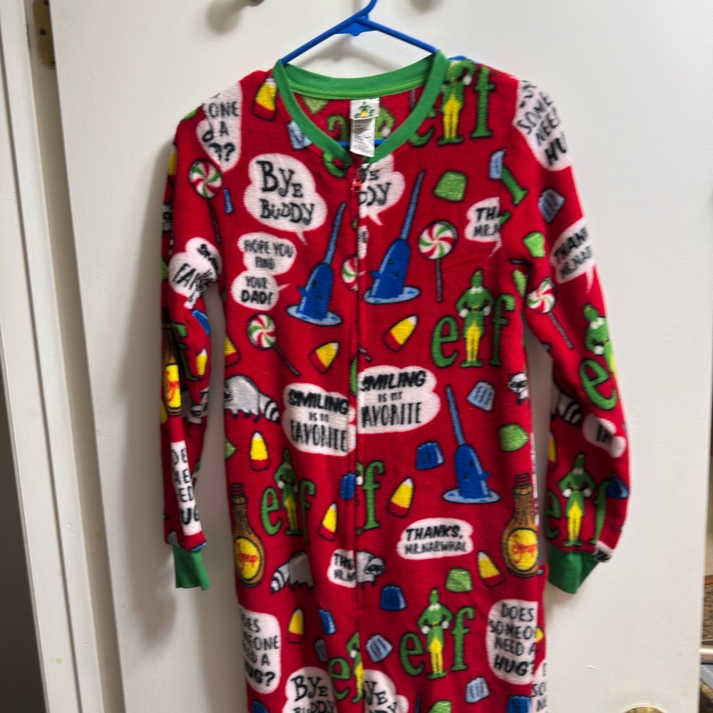Elf Themed Pajamas